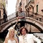 Juergen  Drews,  Ehefrau Ramona in Venedig