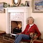 Rosamunde Pilcher in ihrem Haus / Schottland